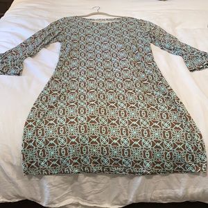 Barbara Gerwit geometric pattern dress